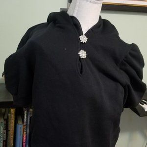 On trend short sleeve black ba&sh brand hoodie